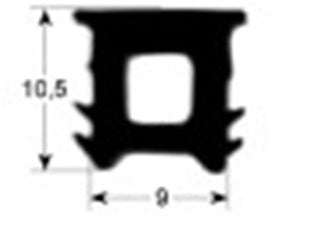 guarnizione forno profilo 2010 lar. 680mm l 1425mm dimensione esterna con. 1