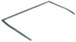 guarnizione per porta lar. 405mm h 245mm lato lungo aperto con gancio di fissaggio