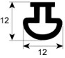 guarnizione per porta l 2500mm
