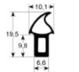 guarnizione forno profilo 2740 l 1350mm con. 1