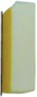 guarnizione l 1000mm 10x2mm autoadesivo silicone