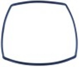 guarnizione per porta lar. 375mm h 330mm con 4 ganci di fissaggio