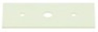 guarnizione adattabile a rosinox per interruttore l 50mm lar. 20mm con. 1m silicone spessore 1,5mm