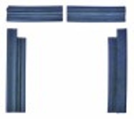 guarnizione per carrelli portateglie l 510mm 3 pezzi