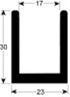 guarnizione per frigoriferi profilo 9907 l 25000mm