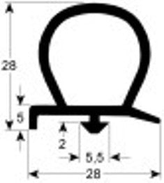 guarnizione per cella profilo 9994 l 2300mm bianco
