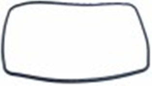 guarnizione per porta l 380mm lar. 220mm 4 lati con gancio di fissaggio