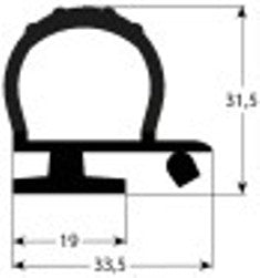 guarnizione per cella profilo 9979 con. 6m