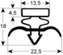 guarnizione per frigoriferi profilo 9171 l 2500mm