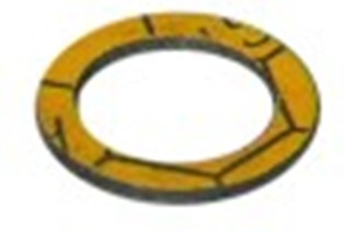guarnizione piana fiber diametro  est. 24mm int. diametro  17mm spessore 2mm per filettatura 3/8" conf. 1 pz