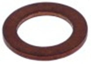 guarnizione piana rame diametro  est. 16mm int. diametro  10mm spessore 1,5mm conf. 1 pz