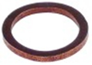 guarnizione piana rame diametro  est. 22mm int. diametro  17,5mm spessore 2mm conf. 1 pz