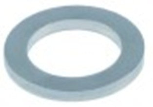 guarnizione piana rame nichelato diametro  est. 18,5mm int. diametro  12,2mm spessore 2mm conf. 1 pz