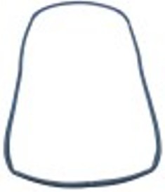 guarnizione per porta lar. 680mm con 12 fori l 330mm serie fino al 03/2013