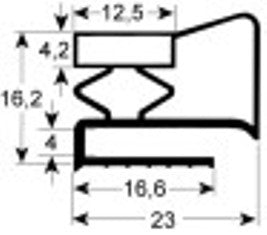 guarnizione per frigoriferi profilo 9953 l 2500mm