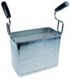 cestello per cuocipasta h1 230mm b1 300mm l1 165mm misura gn 1/3