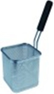 cestello per cuocipasta l1 140mm b1 140mm h1 160mm h3 360mm acciaio inox