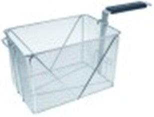 cestello per cuocipasta h1 195mm b1 200mm l1 300mm l2 530mm h2 250mm con supporto