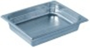 bacinella gastronorm inox 18/10 misura gn 1/2 perforato p 65mm