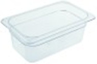 bacinella gastronorm policarbonato misura gn 1/4 p 100mm