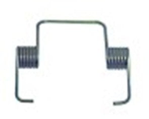molla a torsione diametro  6mm l2 15mm filo diametro  0,9mm l1 2x6mm l3 15mm con. 1 pz per mozzo di chiusura