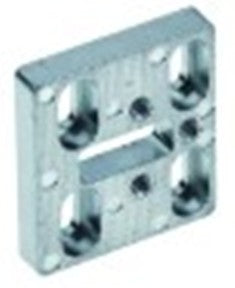 piastra di montaggio spessore 8,5mm l 45mm lar. 50,5mm interasse di fissaggio 27x20-36mm