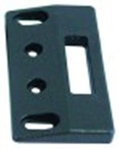 nasello per scrocchetto interasse di fissaggio 28/80mm lar. 55mm l 100mm