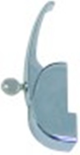 chiusura a leva serie 6180 battuta sx/dx con serratura l1 31mm l2 57mm h 41mm lar. 30mm