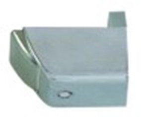 nasello per scrocchetto h 44mm l 31mm lar. 31mm apparecchi refrigeranti da pressofusione, zincato