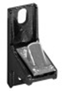 nasello per scrocchetto h 30mm l 52mm lar. 20mm interasse di fissaggio 26-37mm zamak