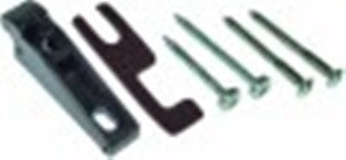 nasello per scrocchetto h 51mm lar. 13,9mm interasse di fissaggio 30mm plastica sn 16,5mm