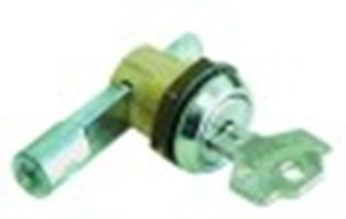cilindro di chiusura a chiave con levetta scorrevole diametro  23mm filetto m19x1