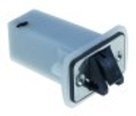 chiusura a scatto l 79mm lar. 68mm h 42mm interasse di fissaggio 42mm con ceppo tipo ronda