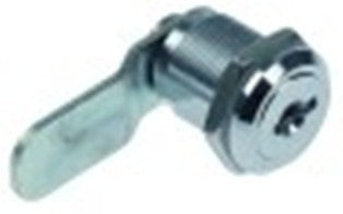 cilindro di chiusura a chiave con leva diametro  18,4mm angolo di rotazione 45°