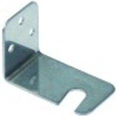 gancio per chiusura l 44mm lar. 30mm h 25mm fori diametro  3,5mm