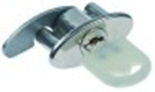 cilindro di chiusura a chiave con leva diametro  18mm filetto m18x1,25 angolo di rotazione 90°