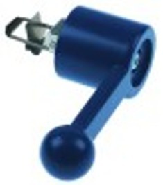 maniglia per porta l 155mm lar. 60mm h 58mm lunghezza molla 53mm blu