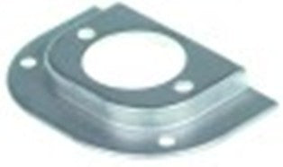 copertura per chiusura porta l 97mm lar. 10,5mm interasse di fissaggio 71mm h 65mm