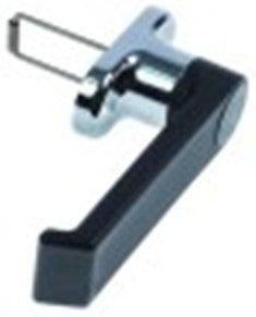 maniglia per porta per apparecchi termici l 145mm lar. 40mm h 62mm lunghezza molla 55mm interno nero