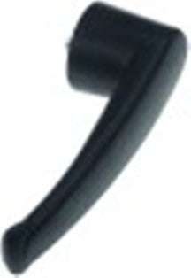 maniglia per porta l 185mm lar. 57mm h 61mm nero plastica