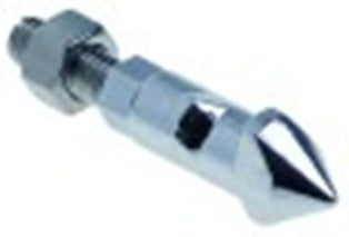 nasello per scrocchetto con perno a 2 stadi tipo dl24 l 42mm lar. 12mm h 18mm