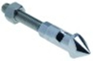 nasello per scrocchetto con perno a 2 stadi tipo dl42 l 42mm lar. 12mm h 18mm