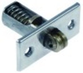 chiusura a scatto l 63mm lar. 28mm interasse di fissaggio 43,5mm