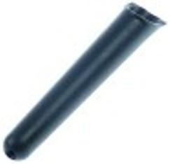 maniglia per porta l 185mm maniglia diametro  28mm fissaggio a vite grigio scuro plastica fori diametro  6mm