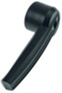 maniglia per porta l 195mm lar. 38mm maniglia diametro  60mm fori diametro  8mm