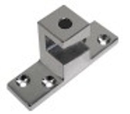 nasello per scrocchetto pos. di montaggio dx l 110mm lar. 33mm h 56mm interasse di fissaggio mm