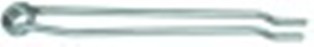 molla a torsione diametro  10,8mm l2 5mm filo diametro  2,2mm l1 86mm l3 86mm