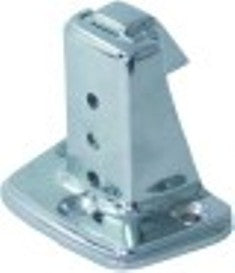 nasello per scrocchetto h 50mm regolabile l 62mm lar. 35mm interasse di fissaggio 44/28mm tipo 651