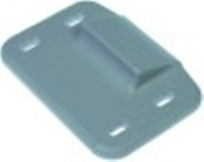 nasello per scrocchetto interasse di fissaggio 85mm lar. 84mm l 115mm