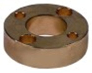 supporto per molla diametro  43mm per chiusura porta h 12,5mm int. diametro  20mm ottone